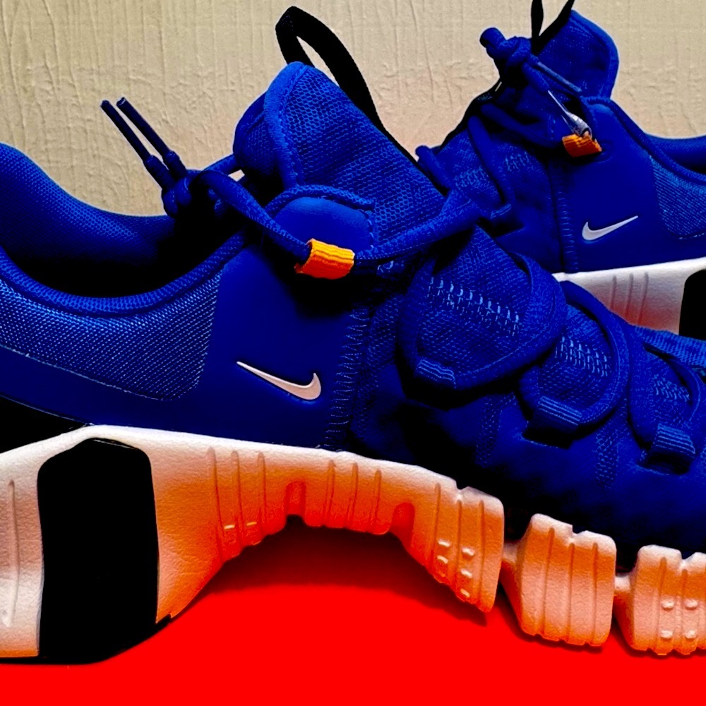 *BRAND NEW* in box never worn Nike Free Metcon 5 shoes in Racer Blue Size 11.5 - Picture 8 of 10